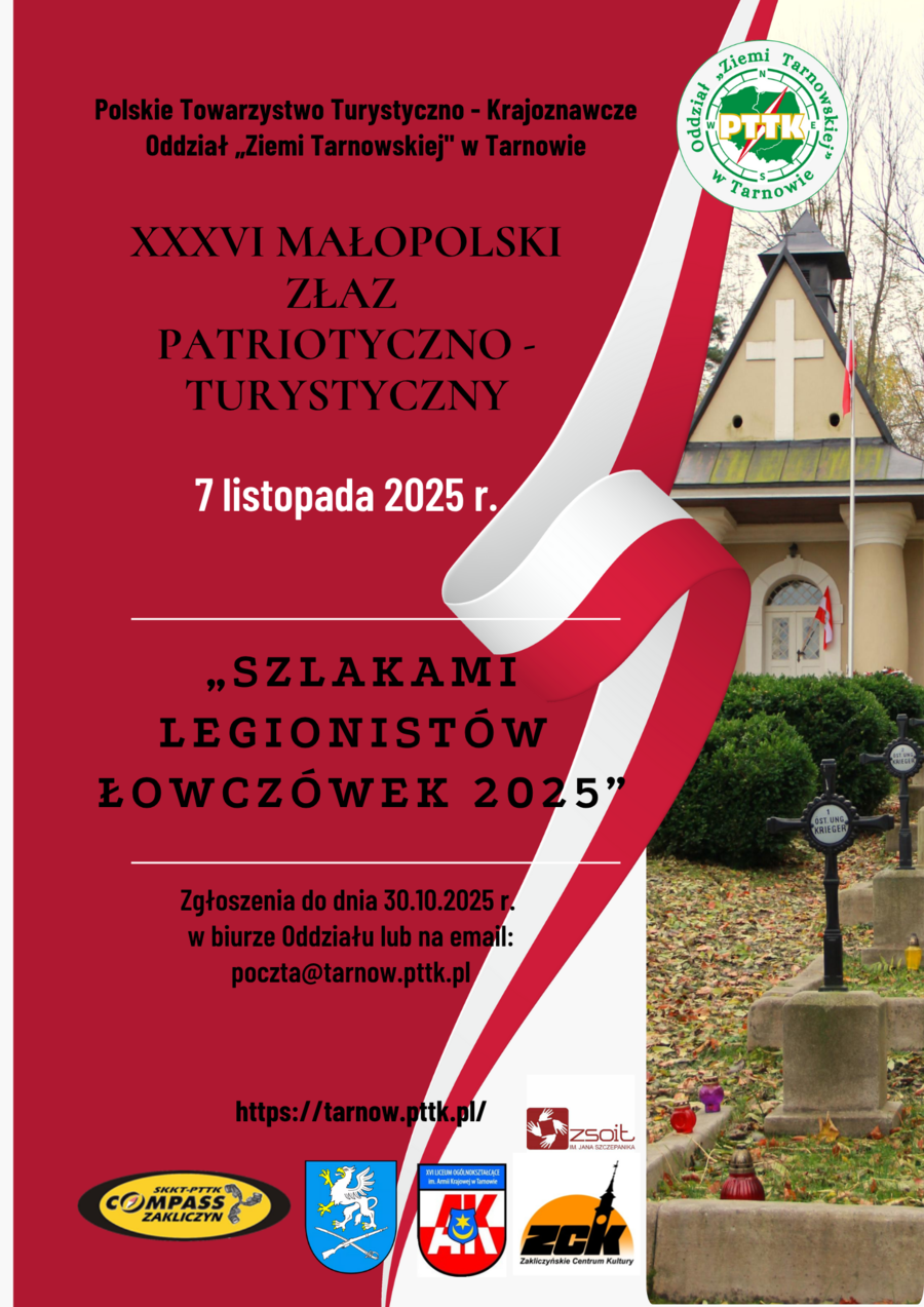 Plakat Złazu w Łowczówku